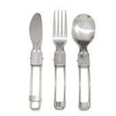 Madfox Heavy Duty 3IN1 Katlanır Çatal Kaşık Bıçak Seti - 2