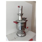 Yaren Paslanmaz Krom Çelik Semaver 4 Litre - 2