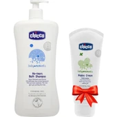 Chicco Göz Yakmayan Saç ve Vücut Şampuanı 750ml + Chicco Pişik Önleyici Krem 100ml - 1