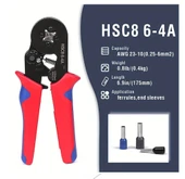 HSC8 6-4 TERMİNAL SIKMA PENSESİ 1200 ADET TEL thumbnail 5