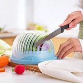 Ayt Sunup SN-27136 Pratik Meyve Sebze Salata Dilimleyici Kesici Çok Amaçlı Meyve Sebze Süzgeç - 2