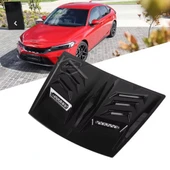 Üniversal Her Araca Uyumlu Geniş Midi Boy Kaput Üstü Havalandırma Izgarası Tavan Vent Air Scoop İthal Nikelajlı 48.5 x 35.5 cm - 7