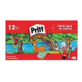 Pritt Karton Kutu Pastel Boya 12 Renk (1048061) - 1