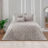 Viola Home Hermes Kadife Çift Kişilik Yatak Örtüsü 250 x 260 - 1