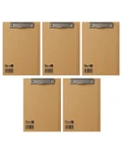 Temel Ahşap Sekreterlik A4 5li Set - 1