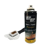 Leflef Süet, Nubuk Sprey Boya + 4 Yönlü Süet nubuk Fırçası - 3