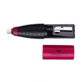 Faber Castell Yuvarlak Silgili Kalemtraş - 5