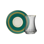 Sandro Moreno 1453 Farfar Optik 12 Parça 6 Kişilik Çay Seti 110 Ml Ar263716 - 3