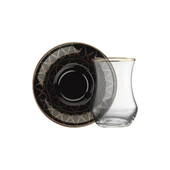 Sandro Moreno 1898 Davinci Siyah 12 Parça 6 Kişilik Çay Seti 150 Ml Ar212442 - 3