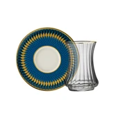 Sandro Moreno 1453 Farfar Optik 12 Parça 6 Kişilik Çay Seti 110 Ml Ar263716 - 5