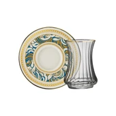 Sandro Moreno 1453 Şal Optik 12 Parça 6 Kişilik Çay Seti 110 Ml Ar263747 - 3