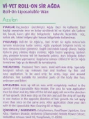Vivet Roll-On Sir Ağda Azulen 100 ml - 4