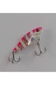 Strike pro STRİKE PRO 3.5 CM VİBRASYON JİG YEM GLOW SIN049L (PINK ZEBRA) - 1