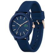 LACOSTE LAC2011234 LACİVERT SİLİKON KORDON UNISEX KOL SAATİ - 2