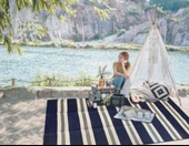 KARAVAN KAMP PİKNİK HASIRI TENTE ZEMİN HALISI 300X400 - 4