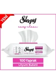 Sleepy Easy Clean Lilyum Buketi Yüzey Temizlik Havlusu&mendili 100 Yaprak - 1