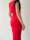 Jovani Omuz Detaylı Elbise - 4