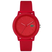 LACOSTE LAC2011173 KIRMIZI SİLİKON KORDON UNISEX KOL SAATİ - 1