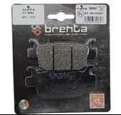 Kanuni 125 SEHA Arka Fren Balata  Brenta (made in italy) - 1