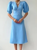 Linda Midi Elbise - 2