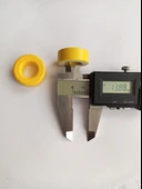 Ferrit toroid ring , toroid nüve , kömür ring Ferrit Boncuk çekirdek 27-14-11  (2 Adet) thumbnail 3