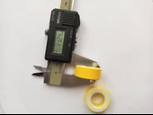 Ferrit toroid ring , toroid nüve , kömür ring Ferrit Boncuk çekirdek 27-14-11  (2 Adet) thumbnail 4