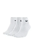 Nike Lightweight Quarter SX4706-101 Unisex Çorap - 1