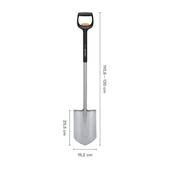 Fiskars Xact Teleskopik Sivri Uçlu Bahçe küreği 1066732 - 1
