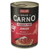 Animonda Gran Carno Junior Hindili Sığır Etli Yavru Köpek Konservesi 400 gr - 1