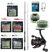 YekOutdoor HookWorm LRF Seti Okuma Epixor Ultra Light Game 213cm 1-8gr Olta Kamışı&Okuma Ceymar HD CHD-2500A 7+1BB Olta Makinesi - 1