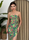 Emelıe Straplez Elbise - 3