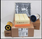 Adoil Filtre Seti Vokswagen Golf 7 Jetta (3`lü Set)+EDGE 5W30 4LT YAĞ 2024 thumbnail 1