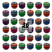 36 Adet Büyük İpli Yoyo - Nostaljik Eğlence thumbnail 2