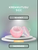 10 Adet Pembe Krem Koyma Kutusu 5 Cc - 1