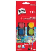 Pritt Sulu Boya 28 mm Büyük Boy 12 Renk (1047948) thumbnail 1