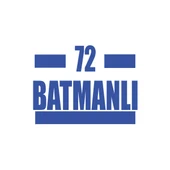 72 Batmanlı Araba Sticker 17x17 Cm Mavi - 1