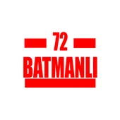 72 Batmanlı Araba Sticker 17x17 Cm Kırmızı - 1