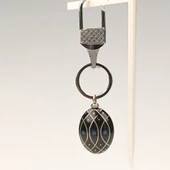 Gümüş Desen  Anahtarlık - 5