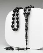 Oltu Taşı  Özel Seri Hat İşçilikli İmame Tespih thumbnail 2