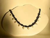 İNCİLİ HEMATİT KOLYE - 8