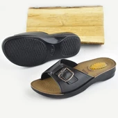 0533 Topuk Jelli Ortopedik Taban Günlük Kadın Terlik Sandalet - 3