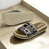 45560 Rahat Taban Taşlı Günlük Kadın Terlik - 3