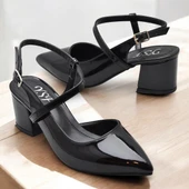 6512 6cm Kadın Topuklu Ayakkabı Stiletto Abiye Düğün Nişan Ayakkabısı - 1