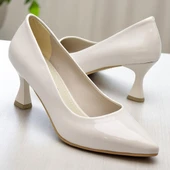 6508 7cm Kadın Topuklu Ayakkabı Stiletto Abiye Düğün Nişan Ayakkabısı - 1