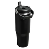 Stanley The IceFlow™ Flip Straw 2.0 Tumbler 0.89L / 30oz Black 2.0 Termos - 2