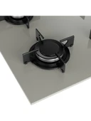 Beko BOCD T 6011 EG Gri Cam Ankastre Ocak - 4