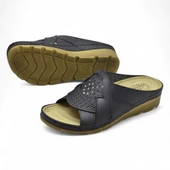 160149 CV TAM Ortopedik Taban Günlük Kadın Terlik Anatomik Taban - 3