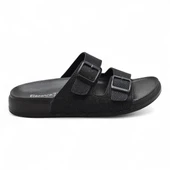 380 Rahat Ortopedik Taban Günlük Kadın Terlik Çift Toka Kadın Terlik Sim Detaylı - 3