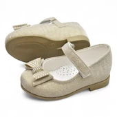 5951 Rahat Taban Tokalı Kız Çocuk Babet Ayakkabı Düğün Abiye Nişan Ev Babeti - 3