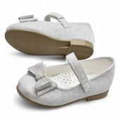 5951 Rahat Taban Tokalı Kız Çocuk Babet Ayakkabı Düğün Abiye Nişan Ev Babeti - 11